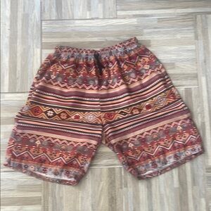 Cool tribal board shorts 26-36” waist